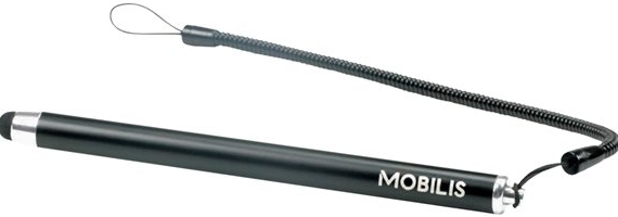 MOBILIS Capacitive - Stylus voor mobiele telefoon, tablet - matzwart