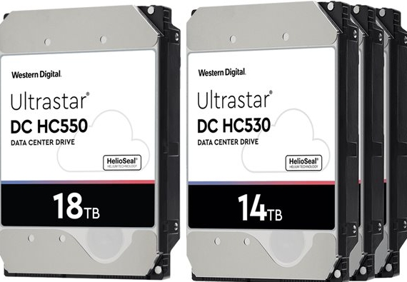 WD Ultrastar DC HC550 WUH721816AL5201 - Vaste schijf