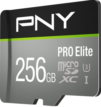 PNY PRO Elite - Flashgeheugenkaart (microSDXC-naar-SD-adapter