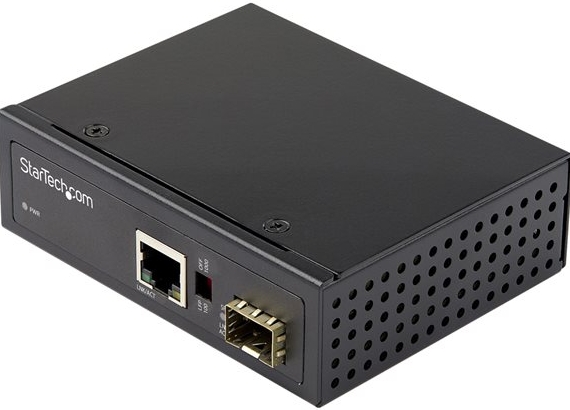 StarTech.com Industrial Glasvezel naar Ethernet Media Converter -