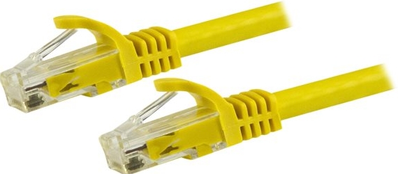 StarTech.com CAT6 kabel utp snagless RJ45 connector koperdraad patchkabel 7,5 m geel