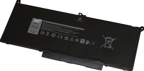 BTI F3YGT-BTI - Batterij voor laptopcomputer (gelijk aan: Dell F3YGT,