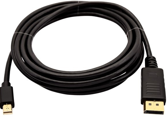V7 V7MDP2DP-03M-BLK-1E - DisplayPort kabel