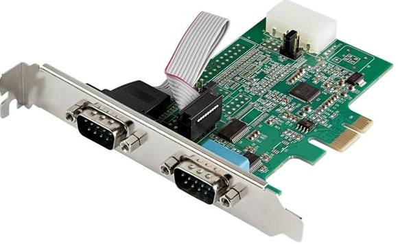 STARTECH .com 2-port PCI Express RS232 Serial Adapter Card - PCIe to