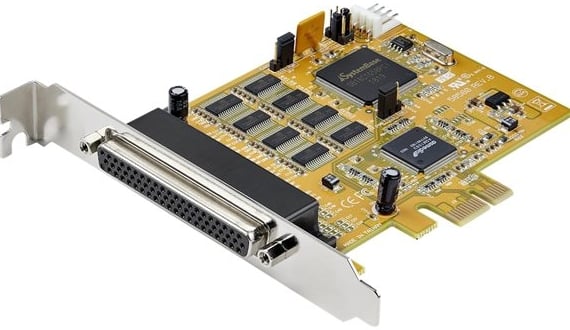 StarTech.com 8-Port PCI Express RS232 Serial Adapter Card, PCIe RS232