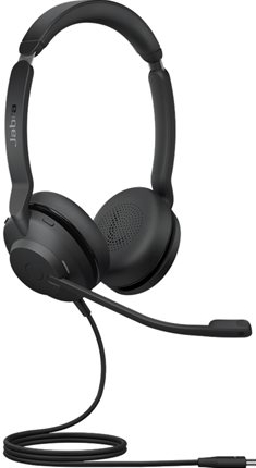 JABRA Evolve2 30 UC - Koptelefoon - op oor - met bekabeling - USB-C