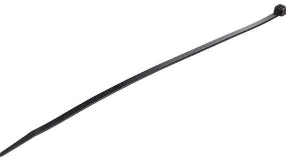 StarTech.com 10"(25cm) Cable Ties, 18"(4mm) wide, 2-58"(68mm) Bundle