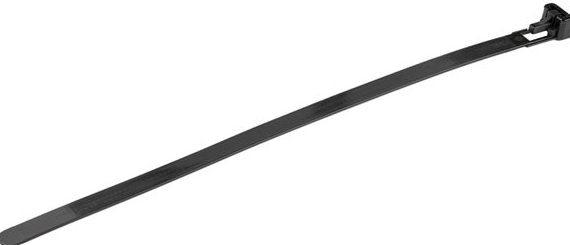 STARTECH .com 20cm(8") Reusable Cable Ties, 7mm(14") wide,