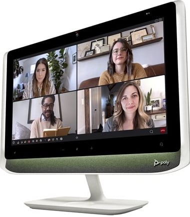 POLY Studio P21, Gepersonaliseerde videovergaderingssysteem, Full HD, 4x, Wit
