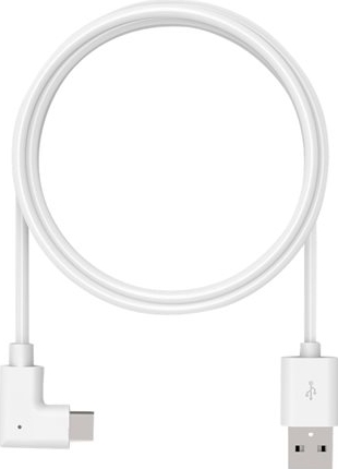 Compulocks 6ft 2.0 USB-A to 90-Degree USB-C Charging Cable Right Angle