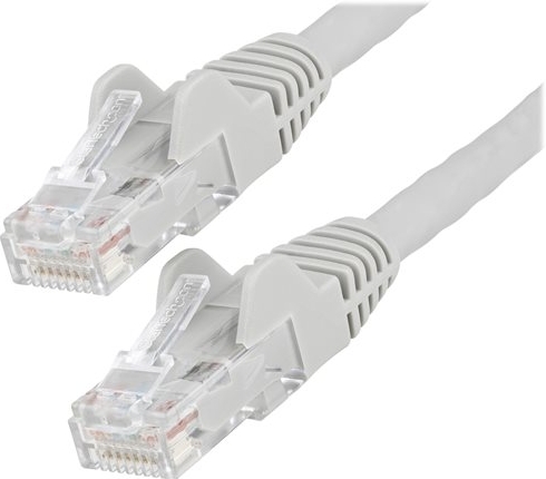 StarTech.com N6LPATCH3MGR netwerkkabel Grijs 3 m Cat6 U/UTP (UTP)