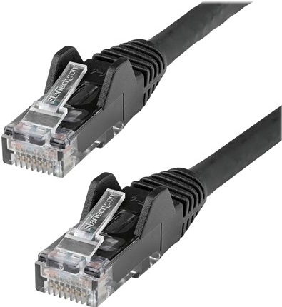 STARTECH .com 5m CAT6 Ethernetkabel - Zwart - LSZH - 10 Gb 650MHz