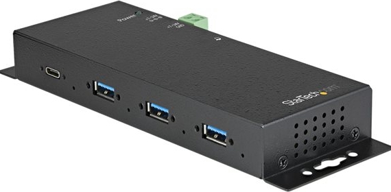 StarTech.com 4 Port USB-C Hub 10Gbps - Metalen Industriële USB Type-C