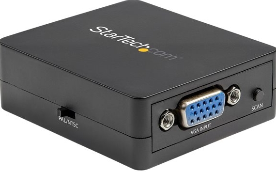 STARTECH .com 1080p VGA to RCA and S-Video Converter - USB Powered -