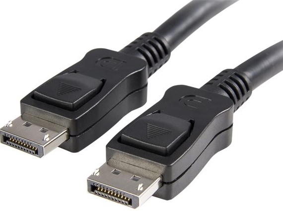 .com DISPL2M - DisplayPort kabel - DisplayPort (M) naar DisplayPort (M) - 2 m - vergrendeld - zwart