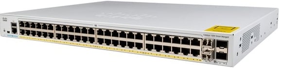 Cisco Catalyst C1000-48P-4X-L netwerk-switch Managed L2 Gigabit Ethernet (10/100/1000) Power over Ethernet (PoE) Grijs (C1000-48p-4x-l)