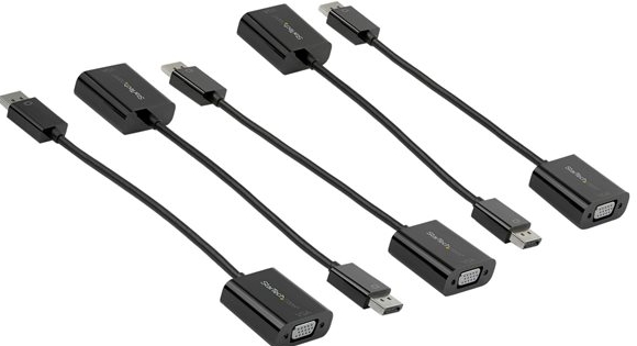 STARTECH .com 5-Pack DisplayPort to VGA Adapter, DisplayPort 1.2