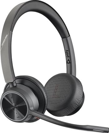 POLY Voyager 4300 UC Series 4320 - Headset - op oor - Bluetooth -