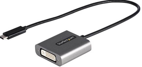 STARTECH .com USB C to DVI Adapter, 1920x1200p, USB-C to DVI-D