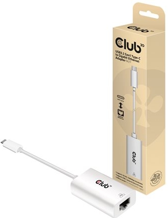 CLUB3D Club 3D CAC-1519 - Netwerkadapter - USB-C 3.2 Gen 1 - Gigabit