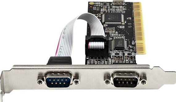 StarTech.com PCI Seriële Parallele Combokaart met 2x Serieel RS232