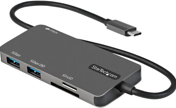 STARTECH .com USB C Multiport Adapter, USB-C to 4K 30Hz HDMI, 100W