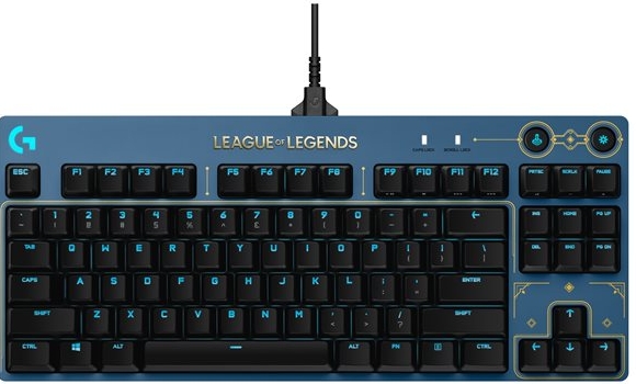LOGITECH G PRO League of Legends Edition - Toetsenbord -