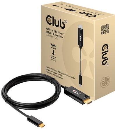 CLUB3D Club 3D - - adapterkabel - HDMI male naar USB-C male - 1.8 m