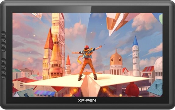 - XP-PEN Artist 16 Pro - Digitizer met LCD-scherm - 34.416 x 19.359