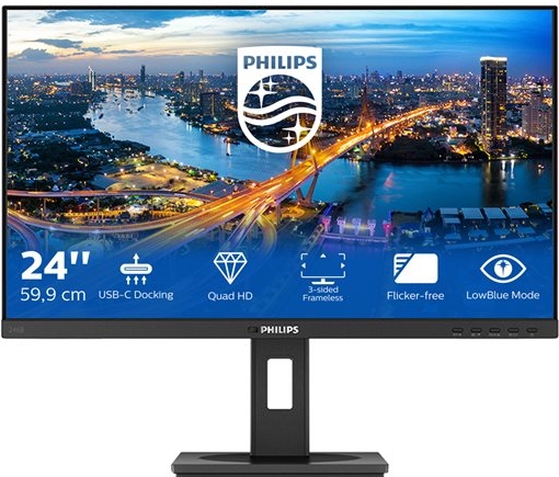 PHILIPS B Line 246B1 - LED-monitor - 24" (23.8" zichtbaar) - 2560 x