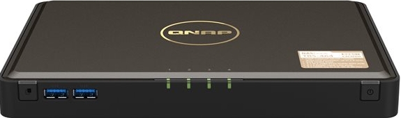 QNAP TBS-464 NASbook - NAS-server - 4 bays - RAID 0, 1, 5, 6, 10 -