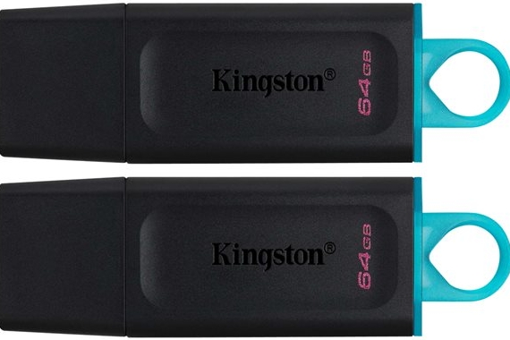 KINGSTON DataTraveler Exodia - USB-flashstation - 64 GB - USB 3.2