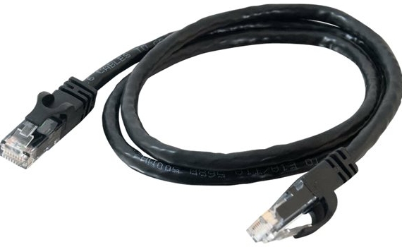 C2G CAT6 Booted Unshielded (UTP) Network Patch Cable (15m) (Black) /Computer