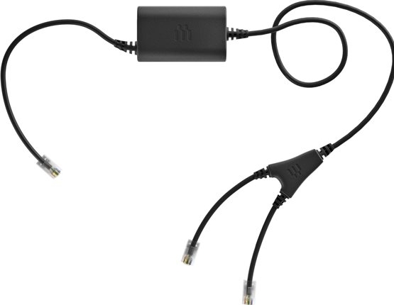 EPOS CEHS AV 04 - Elektronische haakschakeladapter voor koptelefoon,