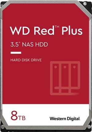 WESTERN DIGITAL WD Red Plus NAS Hard Drive WD80EFZZ - Vaste schijf -