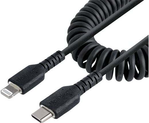 StarTech.com 50cm USB-C naar Lightning Kabel, Zwart, MFi