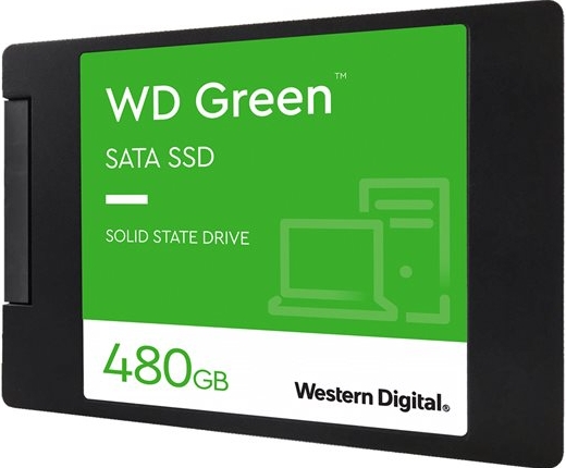 WESTERN DIGITAL WD Green WDS480G3G0A - Solid state drive - 480 GB -