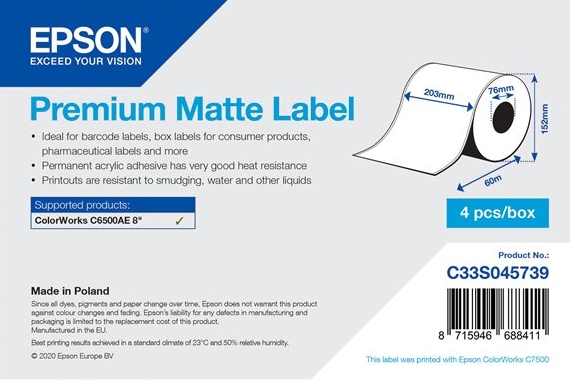 Epson Premium - Glad mat