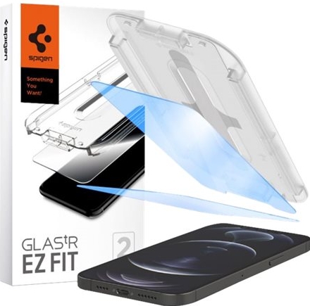 Spigen EZ Fit Glas.tR iPhone 13/13 Pro Protector Anti-Blue Light (2P)
