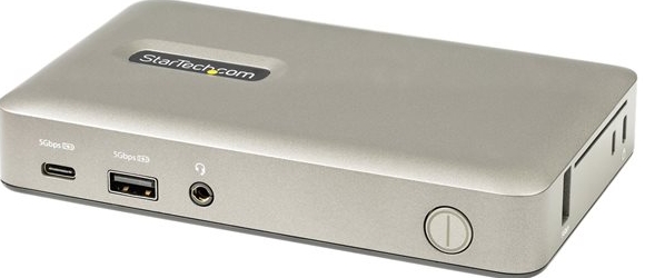 StarTech.com USB C Dock, USB-C to DisplayPort 4K 30Hz or VGA, Mini