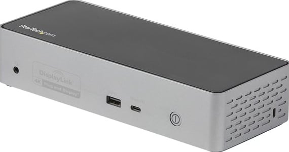 StarTech.com USB-C Dock, 4K 60Hz Quad Monitor DisplayPort & HDMI,
