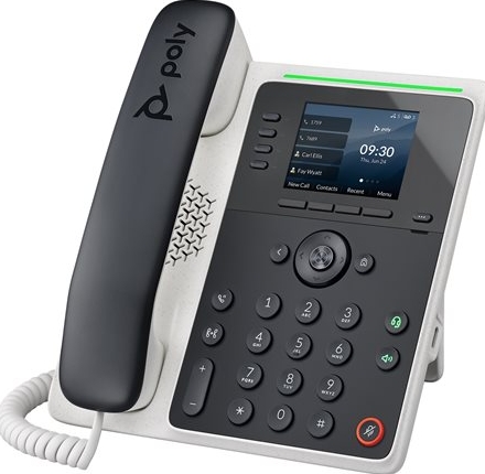 Poly Edge E200 - VoIP-telefoon met nummerherkenningwachtstand
