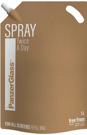 PanzerGlass SPRAY Twice a Day - Navulling reinigingsvloeistof (1l)