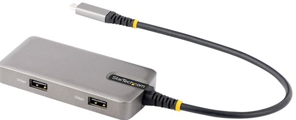 StarTech.com USB-C Multiport Adapter, 4K 60Hz HDMI wHDR, 2-Port 5Gbps