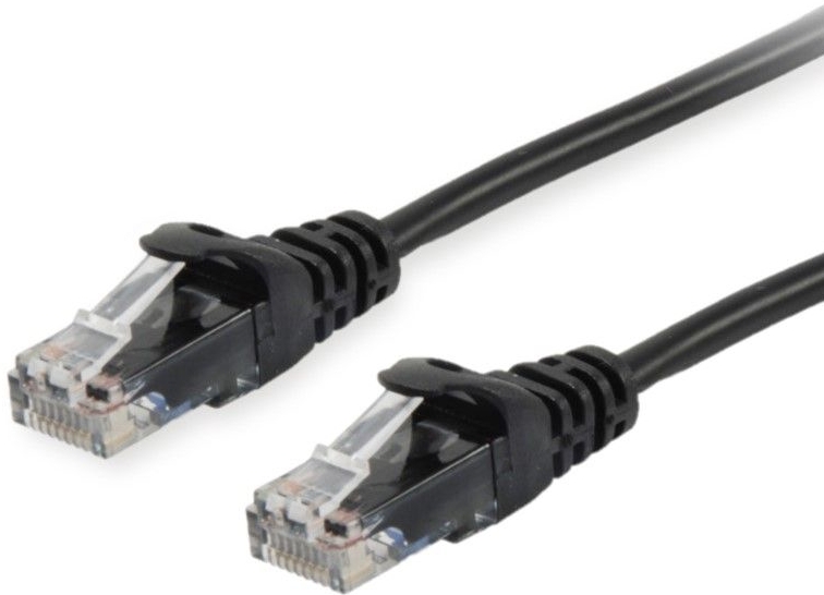Equip 625455 Patch cable [U/UTP Cat6 26AWG 250Mhz 7.5m Black]