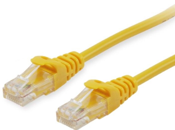 Equip 625465 Patch cable [U/UTP Cat6 26AWG 250Mhz 7.5m Yellow]