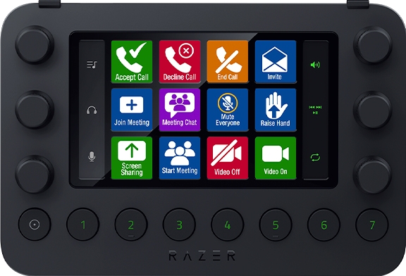 Razer Stream Controller - Streamdeck - 12 LCD Toetsen - 2 LCD Zijschermen - Windows/Mac