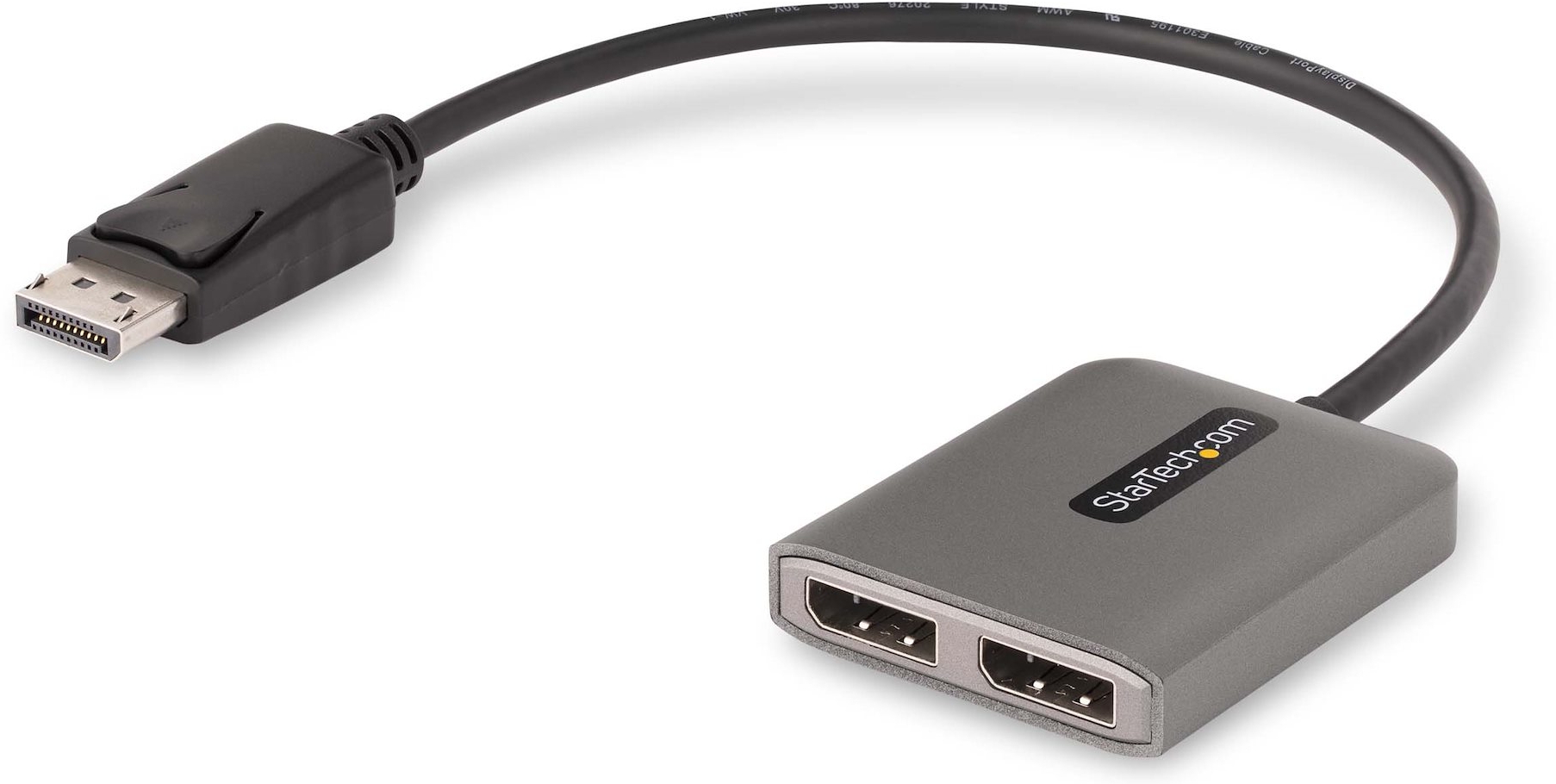 2-Port DisplayPort MST Hub, Dual 4K 60Hz