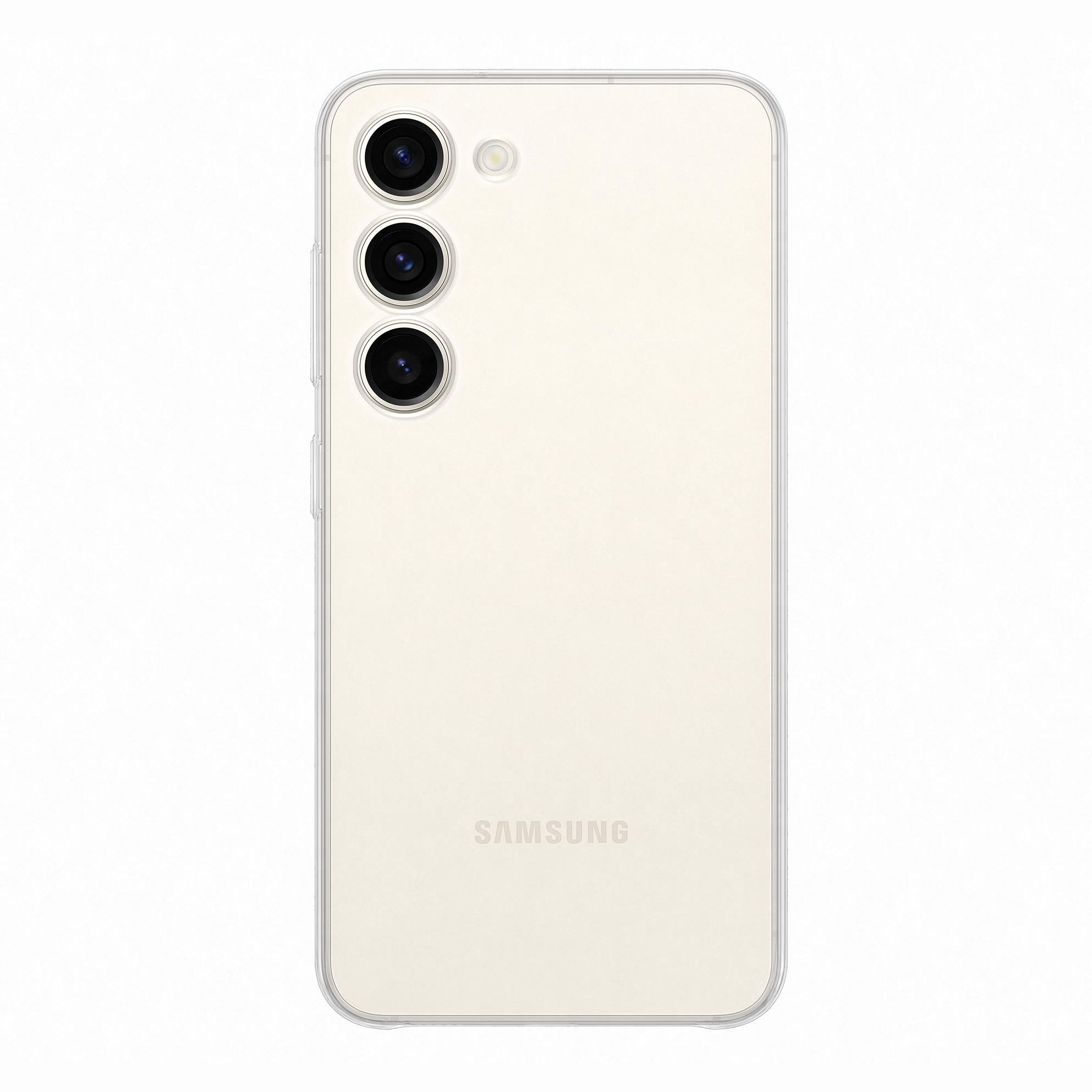 Samsung Clear Hoesje - Samsung Galaxy S23 - Transparant