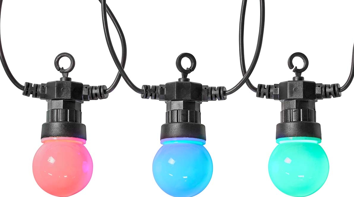 SmartLife Decoratieve LED | Wi-Fi | RGB | 20 LED&apos;s | 10 m | Android / IOS